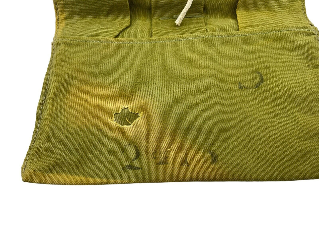 WW1 Canadian CEF Berlin Ontario Made Wash Roll With Service Number 2415 WW1 Canadian CEF Berlin Ontario Made Wash Roll With Service Number 2415