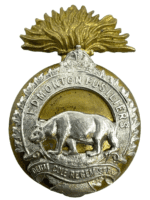 Canadian Militia Edmonton Fusiliers Cap Badge Canadian Militia Edmonton Fusiliers Cap Badge