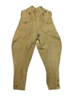 WW1 Canadian CEF Khaki Cotton Drill Riding Breeches Trousers Pants