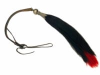 Victorian British Officer Cavalry Officers Horse Hair Black & Red Neck Plume Victorian British Officer Cavalry Officers Horse Hair Black & Red Neck Plume