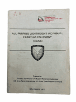US Army Troop Support Command ALICE Equipment Softcover Reference Book