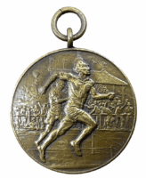 British Royal Naval Air Service Veterans 1948 Athletic Medal Named Lt G Perrett