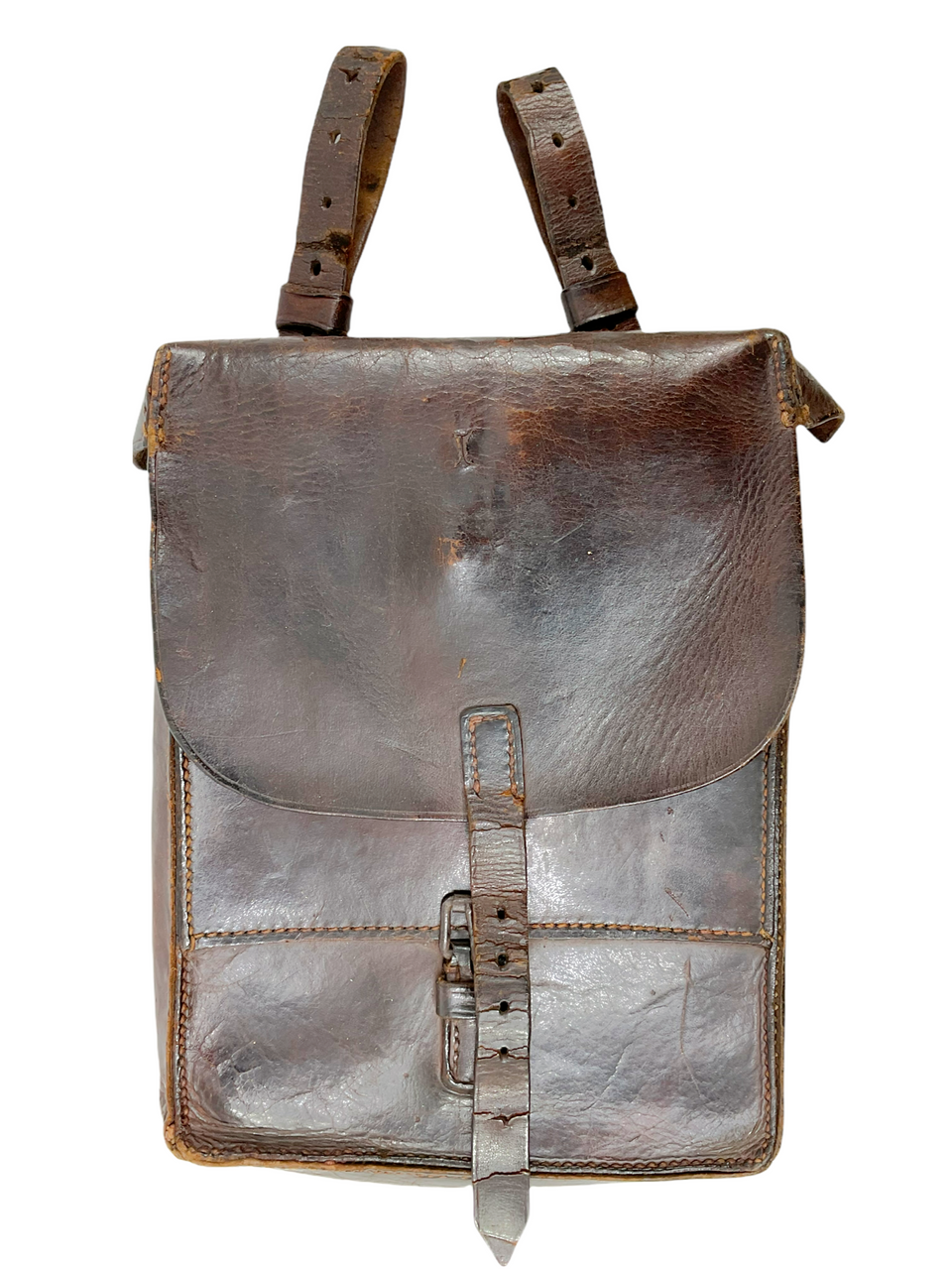 WW1 Imperial German Messenger Bicycle Dispatch Rider Leather Pouch Hussar Marked WW1 Imperial German Messenger Bicycle Dispatch Rider Leather Pouch Hussar Marked