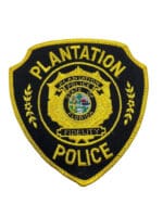 US Plantation Florida Police Patch