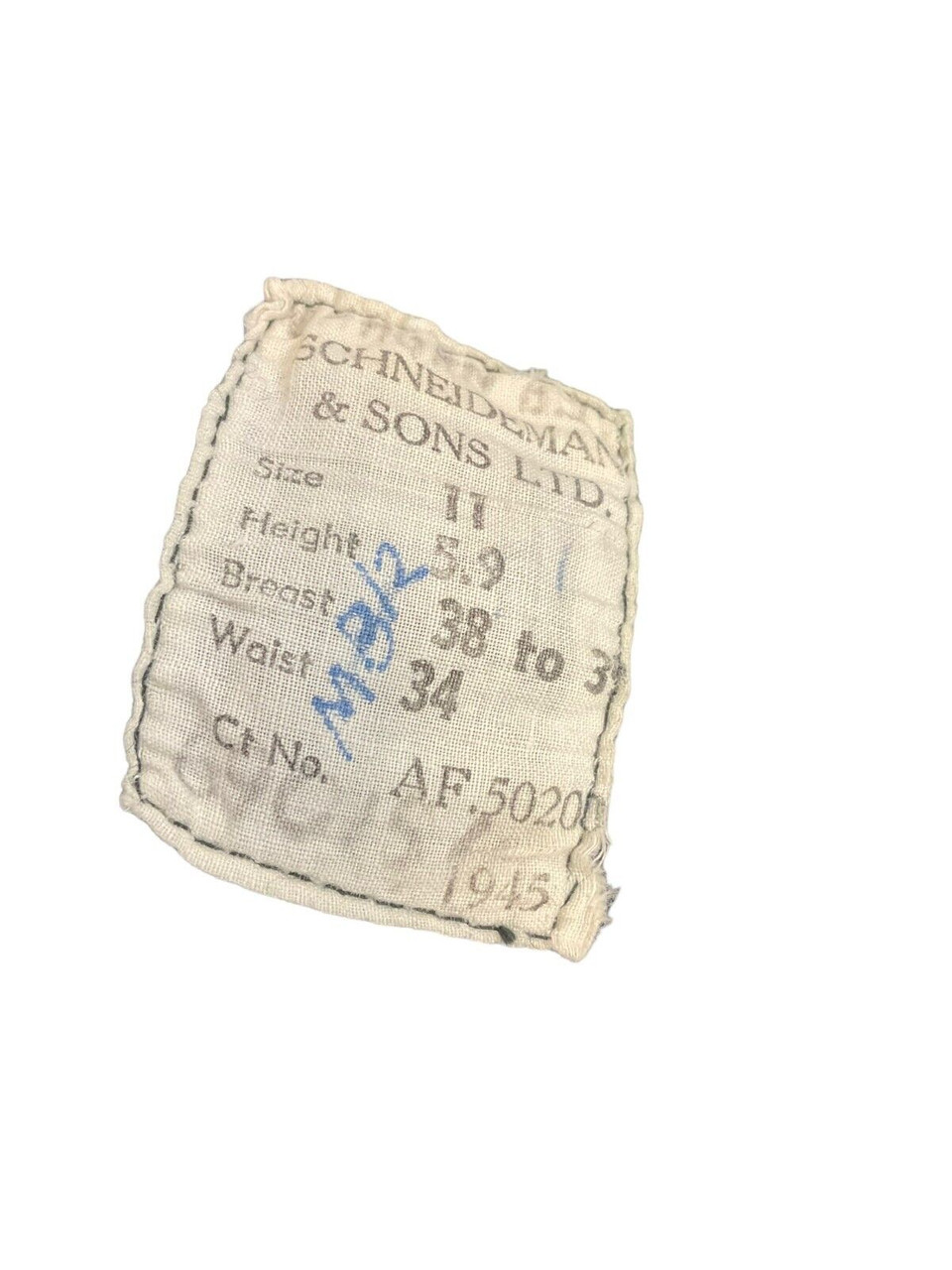 WW2 Canadian RCAF Officers Observer Battle Dress Jacket 1945 Dated WW2 Canadian RCAF Officers Observer Battle Dress Jacket 1945 Dated