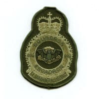 RCAF CAF Canadian 440 Squadron Heraldic OD Crest Patch