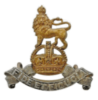 WW2 British Royal Army Pay Corps Officers Cap Badge