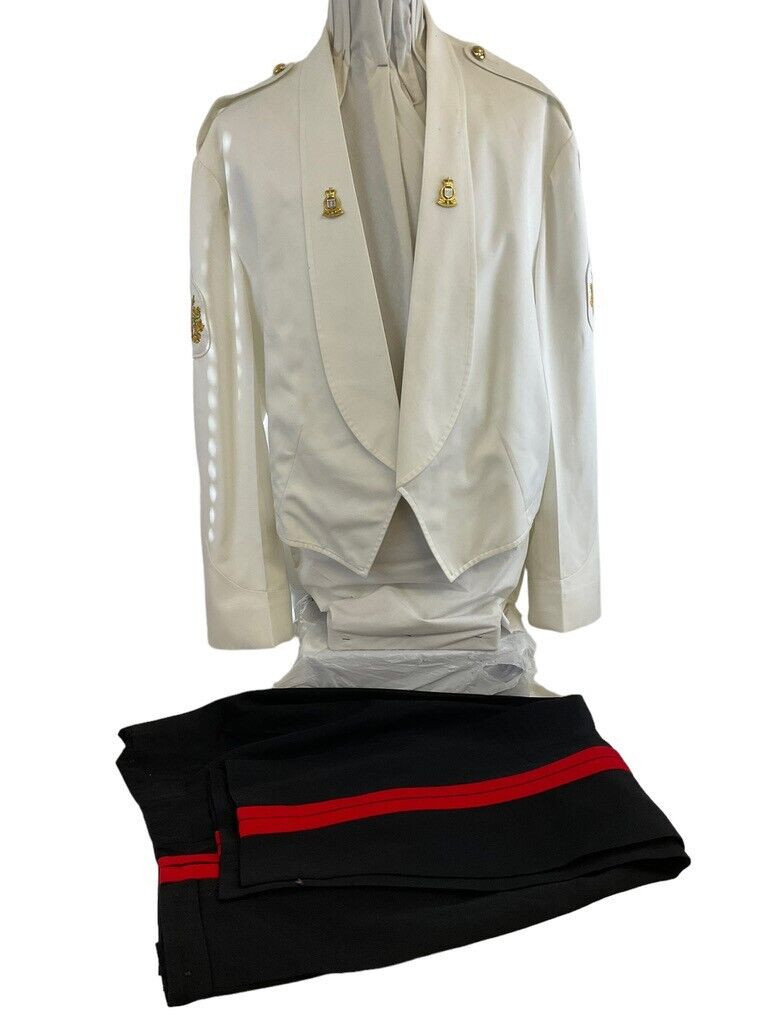 Australian RAAOC Army Ordnance Corps WO1 White Mess Dress and Trousers Australian RAAOC Army Ordnance Corps WO1 White Mess Dress and Trousers