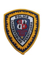 US Chambersburg Pennsylvania Police Patch