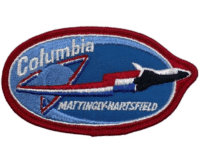 US NASA Columbia Mattingly Hartsfield Space Patch