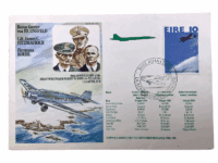 British Irish RAF First Day Cover Stamp Westward Atlantic Flight 50th Annivers British Irish RAF First Day Cover Stamp Westward Atlantic Flight 50th Annivers