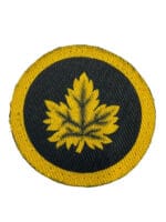 WW2 Canadian CMHQ Military Headquarters London Canvas Patch Insignia