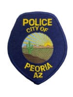 US City of Peoria Arizona Police Patch