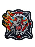 Canadian Toronto Fire Station 114 Knights of Canterbury Patch