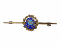 WW2 Canadian RCAF Maple Leaf Wreath Sweetheart Tie Pin