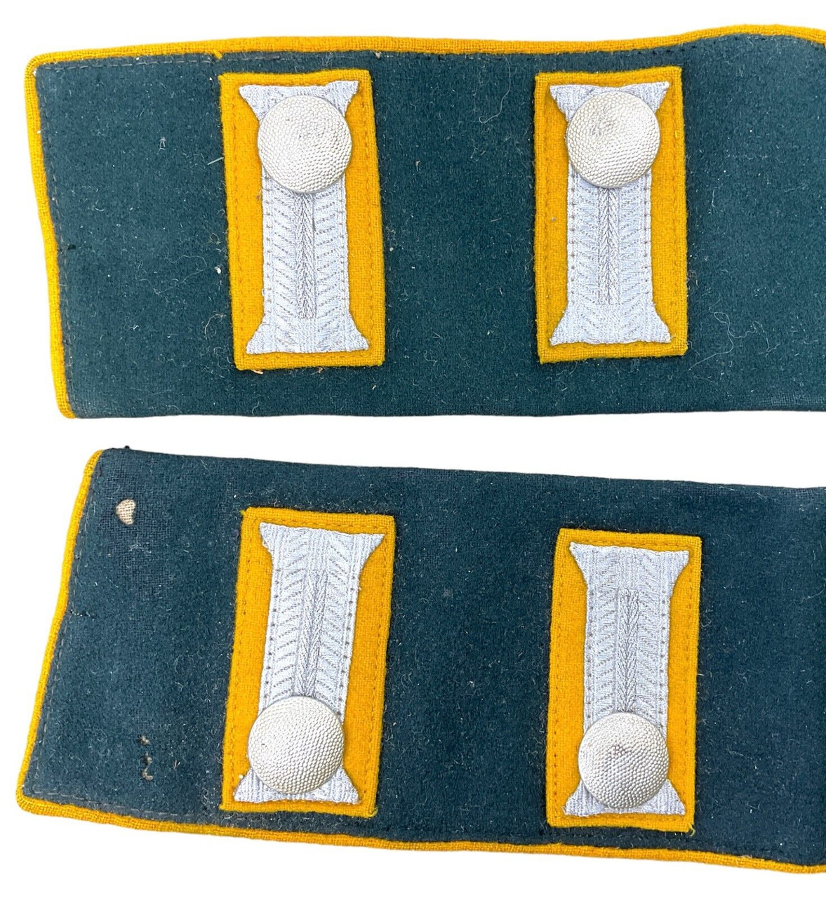 WW2 German Cavalry Parade Jacket Waffenrock Cuff Pair WW2 German Cavalry Parade Jacket Waffenrock Cuff Pair