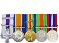 WW1 British BEF MC and Bar MID Medal Group Capt VG Gundy 14th Btn Welch Regiment WW1 British BEF MC and Bar MID Medal Group Capt VG Gundy 14th Btn Welch Regiment