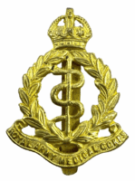 WW2 British RAMC Medical Corps Cap Badge WW2 British RAMC Medical Corps Cap Badge