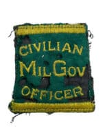 WW2 British Canadian Civilian Military Government Officer Slip On 1