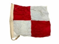 Canadian Navy RCN Nylon Alphabet Flag Letter U 20 x 24 Inches Canadian Navy RCN Nylon Alphabet Flag Letter U 20 x 24 Inches