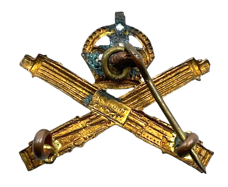 WW1 British BEF MGC Machine Gun Corps Collar Badge Pin Back Single WW1 British BEF MGC Machine Gun Corps Collar Badge Pin Back Single