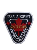 Canadian Forces RCAF 2006 Canada Export 4 Wing Cold Lake Squadron Crest Patch