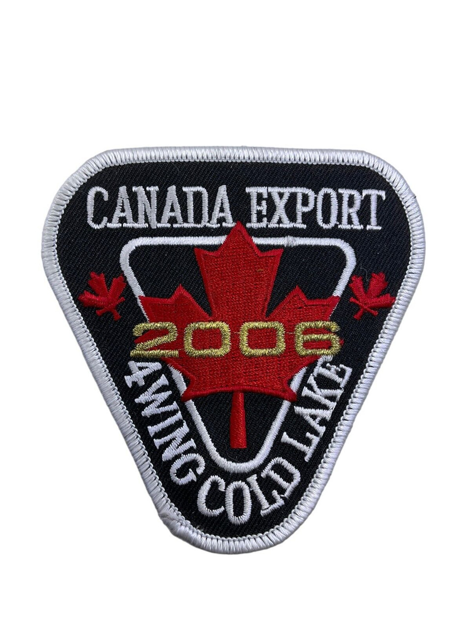 Canadian Forces RCAF 2006 Canada Export 4 Wing Cold Lake Squadron Crest Patch Canadian Forces RCAF 2006 Canada Export 4 Wing Cold Lake Squadron Crest Patch