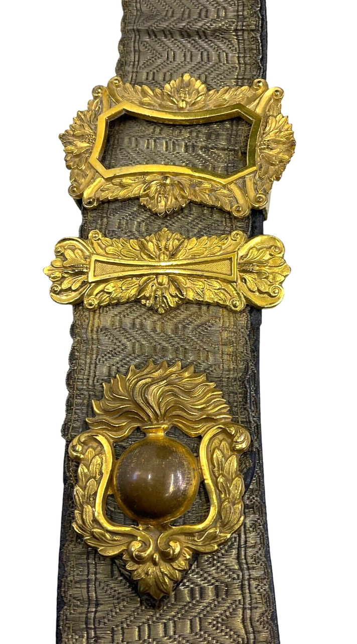 Victorian British Volunteer Artillery Officers Cross Belt & Pouch Victorian British Volunteer Artillery Officers Cross Belt & Pouch