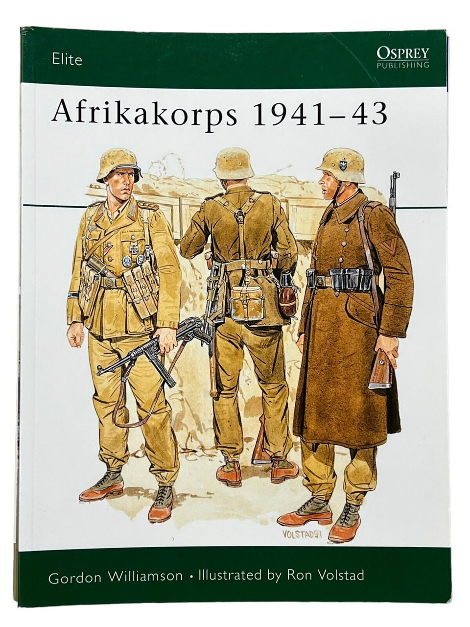 WW2 German Afrikakorps 1941-43 Osprey SC Reference Book WW2 German Afrikakorps 1941-43 Osprey SC Reference Book