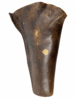 WW1 Canadian British BEF CEF Open Top Leather Holster Sam Browne