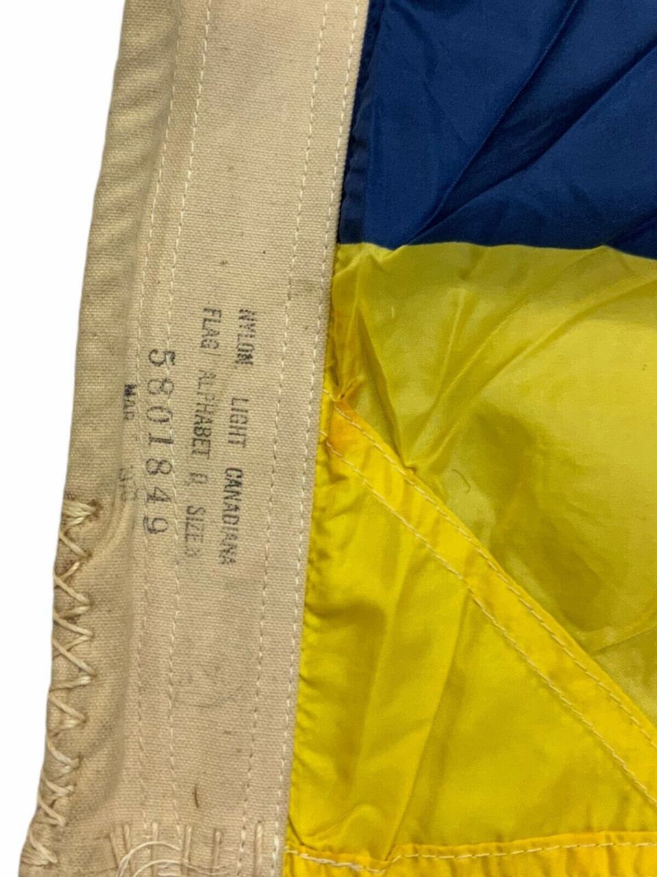 Canadian Navy RCN Nylon Alphabet Flag Letter D 20 x 24 Inches Canadian Navy RCN Nylon Alphabet Flag Letter D 20 x 24 Inches