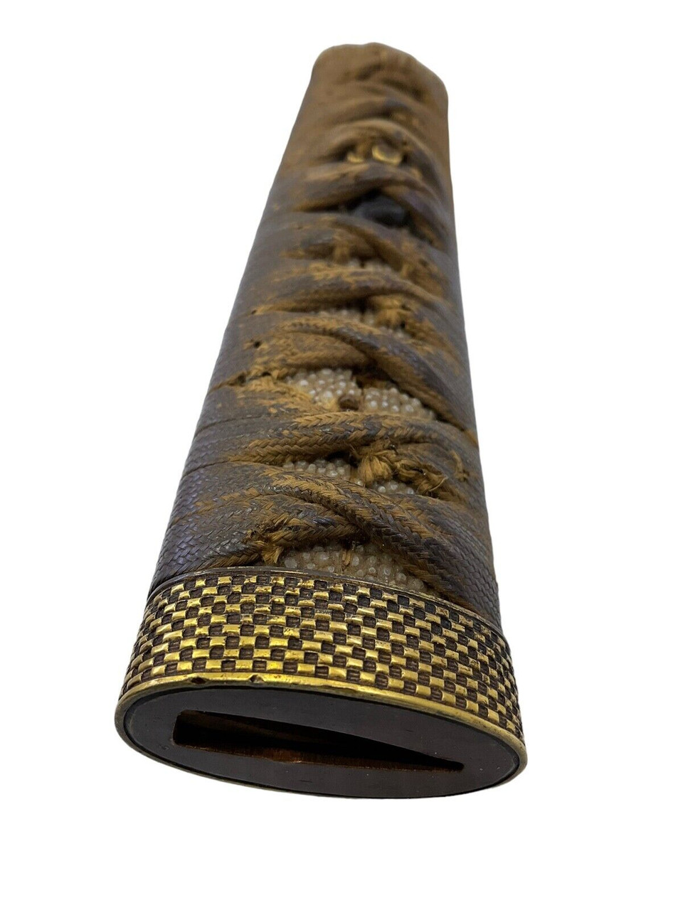 WW2 Imperial Japanese Sword Handle With Wrap & Minuki WW2 Imperial Japanese Sword Handle With Wrap & Minuki