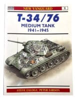 WW2 Russian T-34/76 Medium Tank New Vanguard 9 Osprey SC Reference Book
