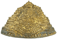 British 5th Royal Lancers Other Ranks Helmet Plate