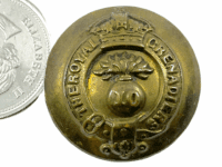 Canadian 10th Royal Grenadiers Tunic Button Canadian 10th Royal Grenadiers Tunic Button