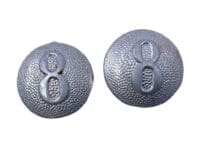 WW2 German Army 8th Company Shoulder Buttons Pair