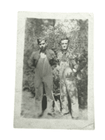 WW1 Canadian RFC Group Pair Photograph 3.5 x 2.5 Inch