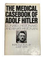 WW2 German The Medical Casebook of Adolf Hitler Hardcover Reference Book