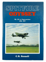WW2 British RAF Spitfire Odyssey Life At Supermarines Hard Cover Reference Book