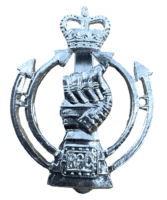 British Royal Armoured Corps Staybright Cap Badge