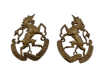 Canadian 9th Mississauga Horse Collars Insignia Pair