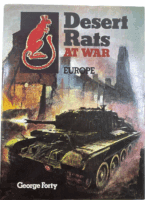 WW2 British Desert Rats at War Europe George Forty Hardcover Reference Book