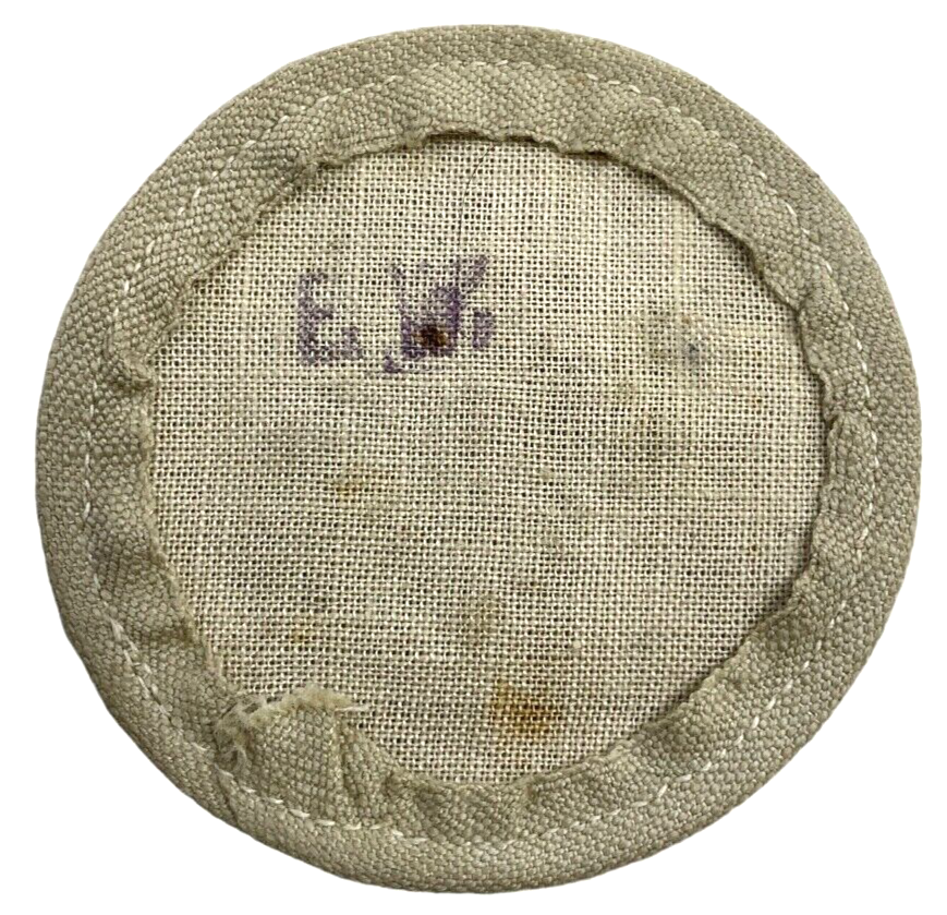 WW2 German Army Drill Material Schutz Rank Pip Sleeve Insignia Patch WW2 German Army Drill Material Schutz Rank Pip Sleeve Insignia Patch