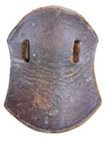 Canadian CEF Leather Spur Tongue C Broad Arrow Single Canadian CEF Leather Spur Tongue C Broad Arrow Single