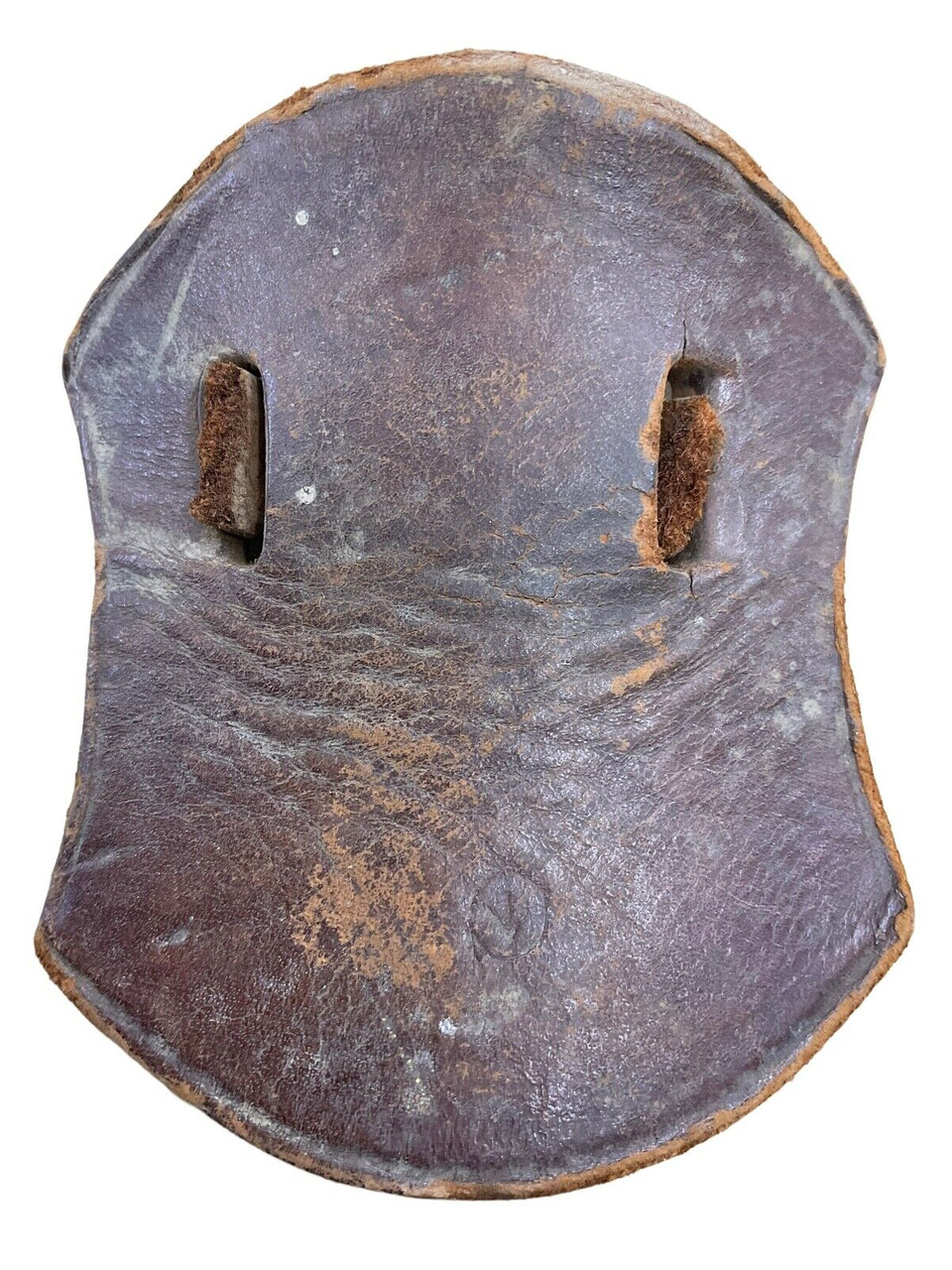 Canadian CEF Leather Spur Tongue C Broad Arrow Single Canadian CEF Leather Spur Tongue C Broad Arrow Single