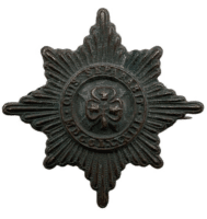 WW2 British Irish Guards Sweetheart Collar Insignia Single