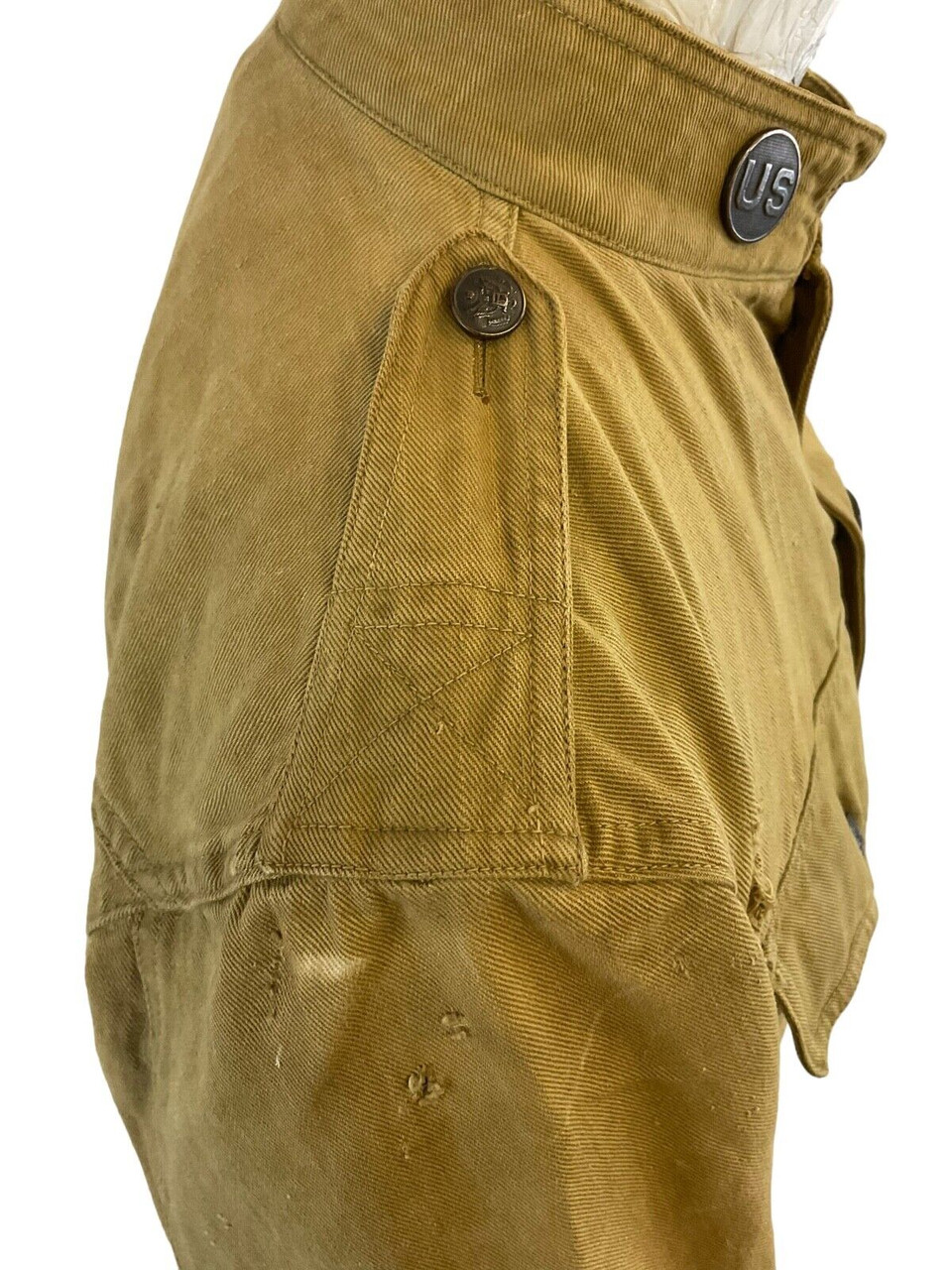 WW1 US AEF 6th Division Quartermaster Corps Collar Disc Other Ranks Tunic WW1 US AEF 6th Division Quartermaster Corps Collar Disc Other Ranks Tunic