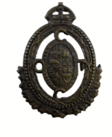 WW2 Canadian COTC University of Manitoba Cap Badge