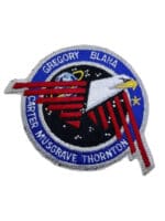 US NASA Space Shuttle Gregory Blaha Carter Musgrave Thornton Space Patch 1