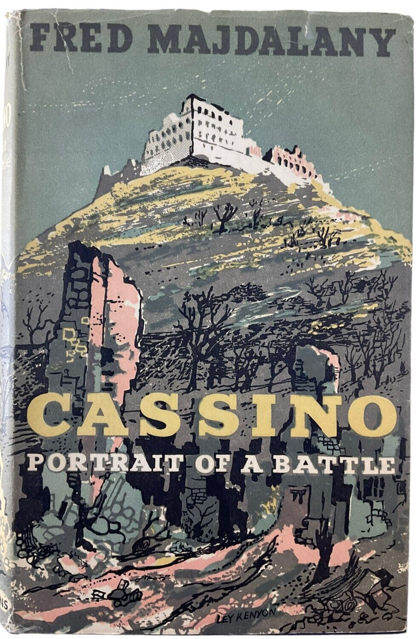 WW2 German British Polish Monte Cassino Portrait of a Battle HC Reference Book WW2 German British Polish Monte Cassino Portrait of a Battle HC Reference Book